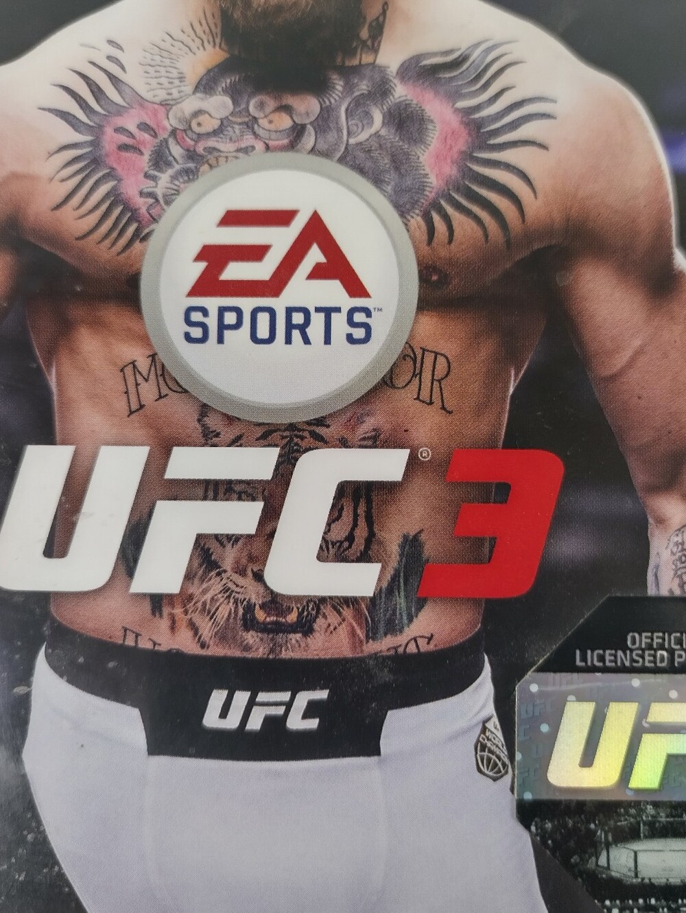 UFC 3 (Microsoft Xbox One, 2018) Clean Complete CIB Manual Inserts Tested - Picture 5 of 10